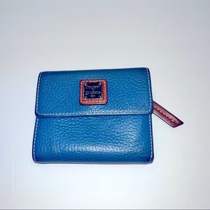 Dooney and Bourke Wallet Dusty Blue 100% Authentic